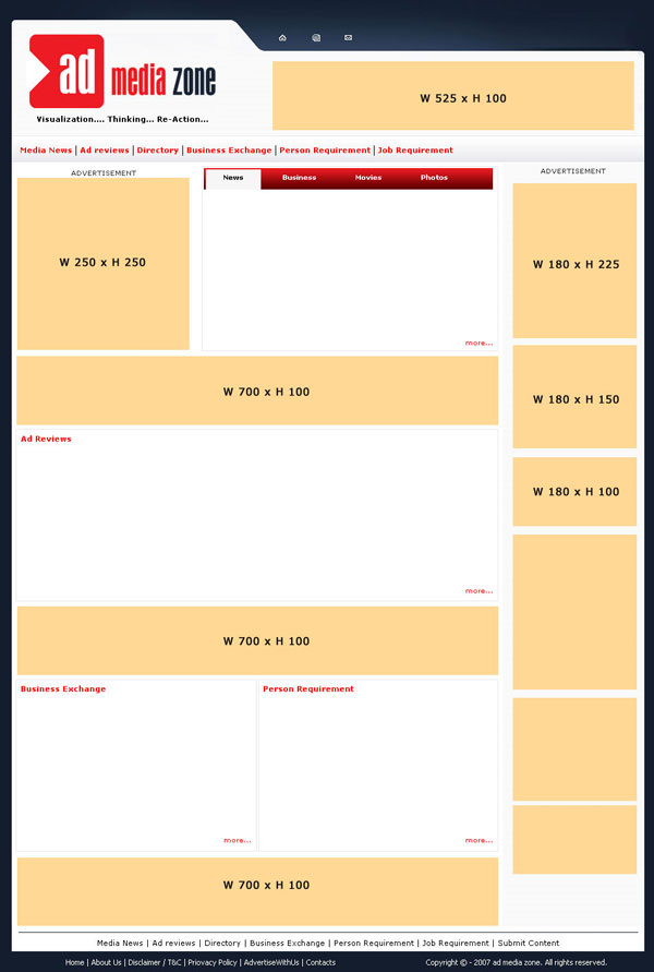 Advertise on AdMediaZone